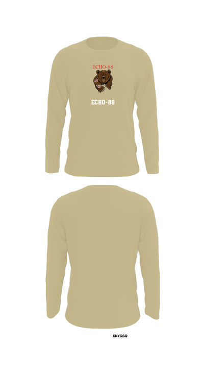 ECHO-88 83597069 Long Sleeve Performance Shirt - 92