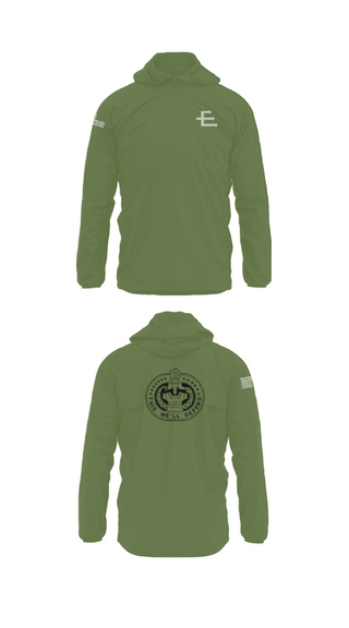 Windbreaker, E/701, Army, Teamtime, Team time, sublimation, custom sports apparel, team uniforms, spirit wear, spiritwear, sports uniforms, custom shirts, team store, custom team store, fundraiser sports, apparel fundraiser
