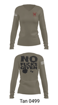 Rakkasans 60177220 Women's Long Sleeve V-neck Shirt - 77