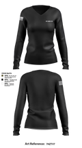 Guard Co 70309650 Women's Long Sleeve V-neck Shirt - 3