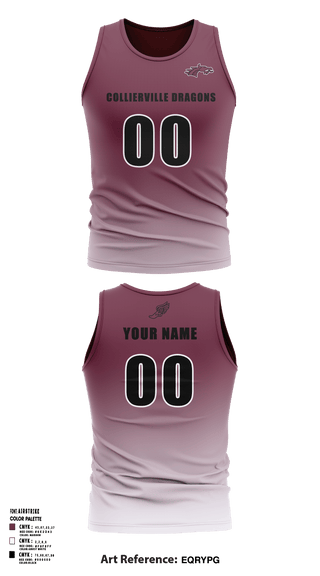 Tank Top, Collierville Dragons, Track & Field, Teamtime, Team time, sublimation, custom sports apparel, team uniforms, spirit wear, spiritwear, sports uniforms, custom shirts, team store, custom team store, fundraiser sports, apparel fundraiser