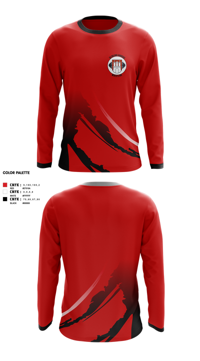 SC Roland Hamburg 69149998 Long Sleeve Rash Guard Shirt - 1