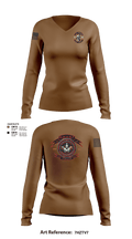 Green Beret 87463289 Women's Long Sleeve V-neck Shirt - 130