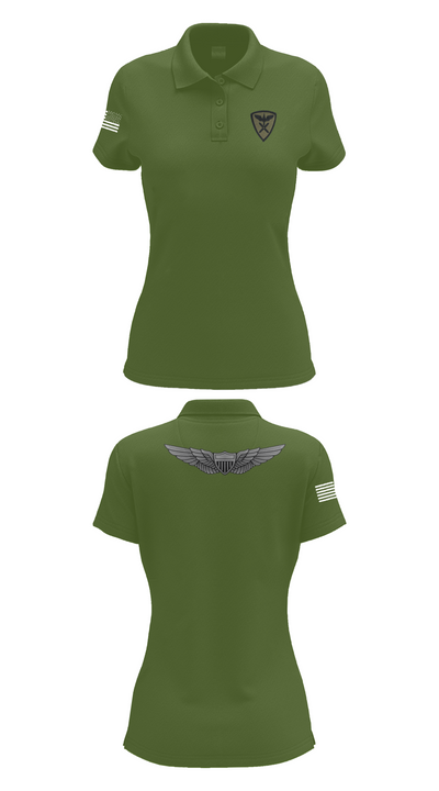 Aviators 74507029 Women's Short Sleeve Performance Polo  - 55