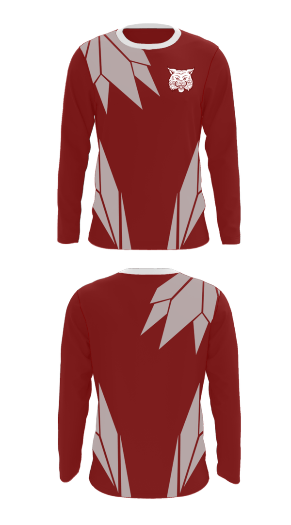 Long Sleeve Performance Shirt, Cy-Fair High School Track, Track & Field, Teamtime, Team time, sublimation, custom sports apparel, team uniforms, spirit wear, spiritwear, sports uniforms, custom shirts, team store, custom team store, fundraiser sports, apparel fundraiser
