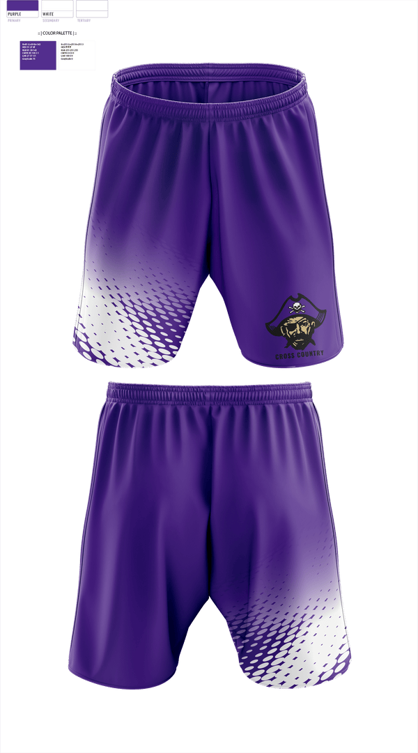 Athletic Shorts With Pockets, Piper High School Cross Country, Cross Country, Teamtime, Team time, sublimation, custom sports apparel, team uniforms, spirit wear, spiritwear, sports uniforms, custom shirts, team store, custom team store, fundraiser sports, apparel fundraiser