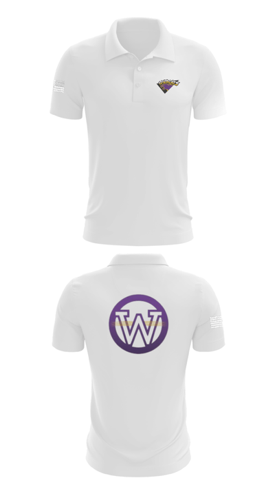 Waconia Senior High School Golf 70666759 Short Sleeve Performance Polo - 9