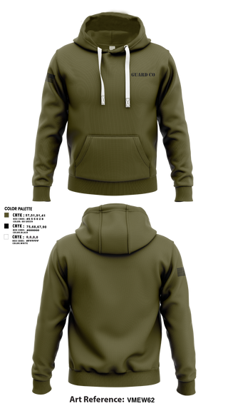 Hoodie, Guard Co, , Teamtime, Team time, sublimation, custom sports apparel, team uniforms, spirit wear, spiritwear, sports uniforms, custom shirts, team store, custom team store, fundraiser sports, apparel fundraiser