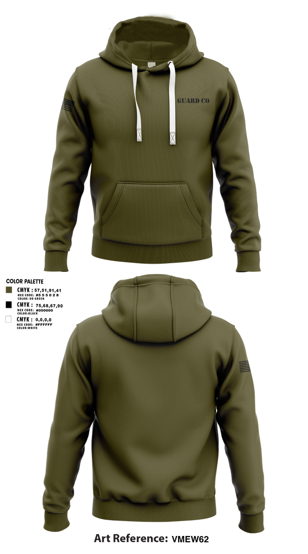 Hoodie, Guard Co, , Teamtime, Team time, sublimation, custom sports apparel, team uniforms, spirit wear, spiritwear, sports uniforms, custom shirts, team store, custom team store, fundraiser sports, apparel fundraiser