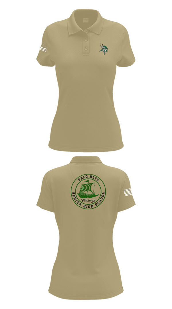 Womens Short Sleeve Performance Polo, Palo Alto High School Cheer, Cheer, Teamtime, Team time, sublimation, custom sports apparel, team uniforms, spirit wear, spiritwear, sports uniforms, custom shirts, team store, custom team store, fundraiser sports, apparel fundraiser