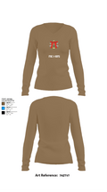FSC 1-1SFG 4973174 Women's Long Sleeve V-neck Shirt -1 2