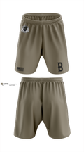 Bravo Company, 1-325 AIR, 2BCT, 82ND ABN DIV Athletic Shorts With Pockets - 2