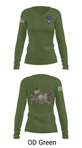 11th ABN DIV WO 32210325 Women's Long Sleeve V-neck Shirt - 57
