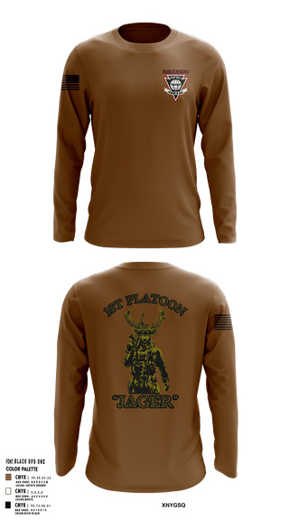 Long Sleeve Performance Shirt, MFRC, Army, Teamtime, Team time, sublimation, custom sports apparel, team uniforms, spirit wear, spiritwear, sports uniforms, custom shirts, team store, custom team store, fundraiser sports, apparel fundraiser