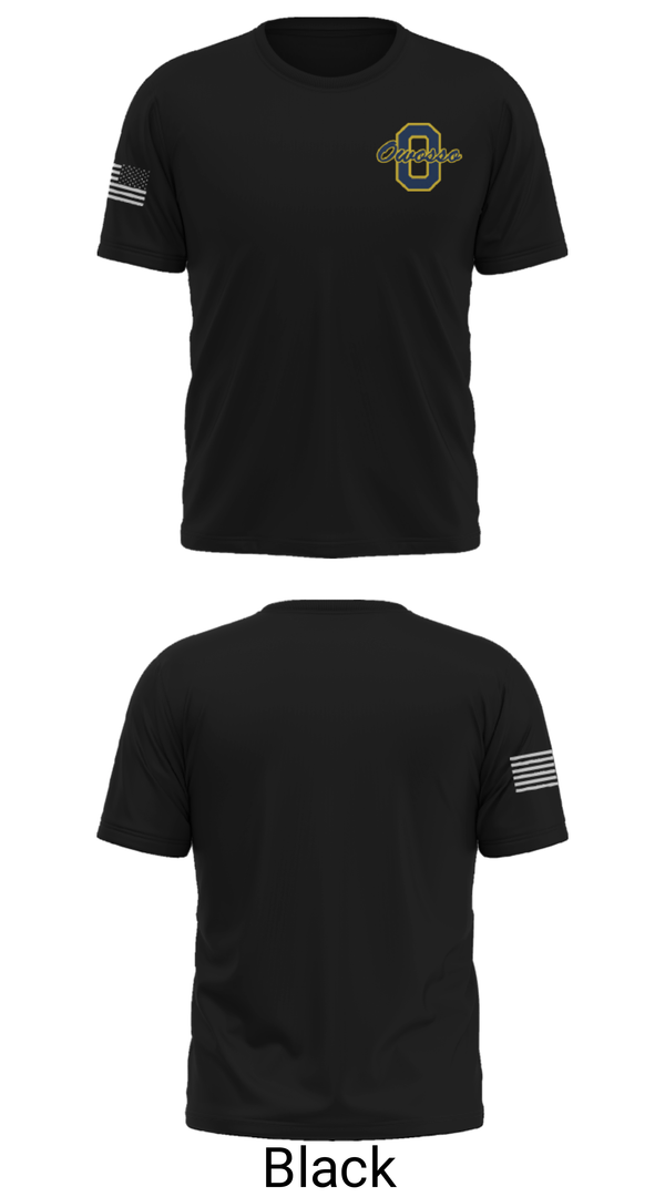 Old School Cotton Feel Shirt, Owosso High School Golf, Golf, Teamtime, Team time, sublimation, custom sports apparel, team uniforms, spirit wear, spiritwear, sports uniforms, custom shirts, team store, custom team store, fundraiser sports, apparel fundraiser