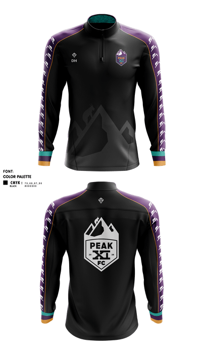 Peak 11 86913659 Quarter Zip Jacket - 3
