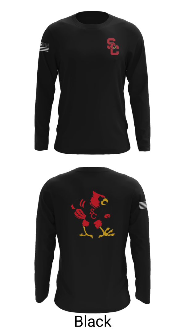 Long Sleeve Performance Shirt, Scott County High School Golf, Golf, Teamtime, Team time, sublimation, custom sports apparel, team uniforms, spirit wear, spiritwear, sports uniforms, custom shirts, team store, custom team store, fundraiser sports, apparel fundraiser