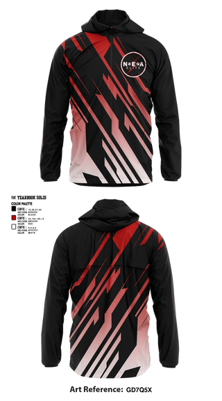 Windbreaker, NEA ELITE, Track & Field, Teamtime, Team time, sublimation, custom sports apparel, team uniforms, spirit wear, spiritwear, sports uniforms, custom shirts, team store, custom team store, fundraiser sports, apparel fundraiser