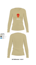 25th ID 51573122 Women's Long Sleeve V-neck Shirt - 82
