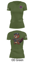 315th SFS 85031138 Women's Short Sleeve V-neck Shirt - 48