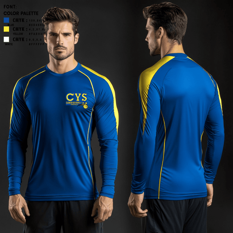 Long Sleeve Performance Shirt, ColdWater Cougara 'Shelby Youth Sports', Track & Field, Teamtime, Team time, sublimation, custom sports apparel, team uniforms, spirit wear, spiritwear, sports uniforms, custom shirts, team store, custom team store, fundraiser sports, apparel fundraiser