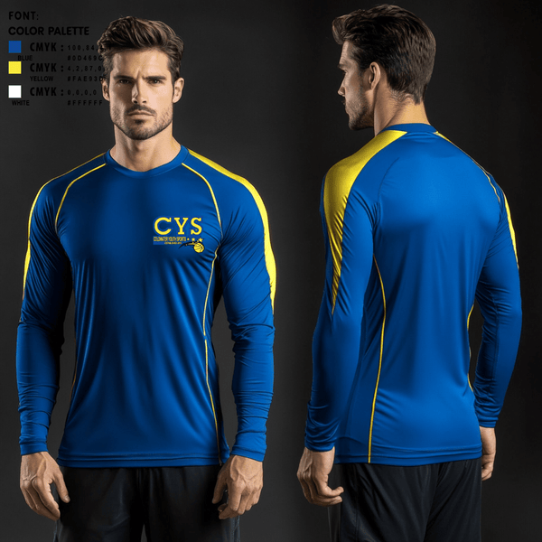 Long Sleeve Performance Shirt, ColdWater Cougara 'Shelby Youth Sports', Track & Field, Teamtime, Team time, sublimation, custom sports apparel, team uniforms, spirit wear, spiritwear, sports uniforms, custom shirts, team store, custom team store, fundraiser sports, apparel fundraiser