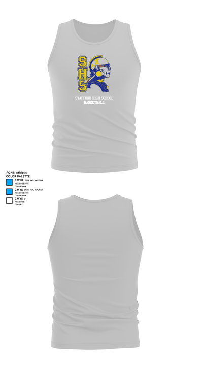 Stafford High School Basketball 81575563 Tank Top - 13