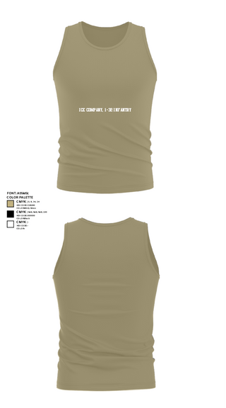 Tank Top, Ice Company, 1-32 Infantry, Army, Teamtime, Team time, sublimation, custom sports apparel, team uniforms, spirit wear, spiritwear, sports uniforms, custom shirts, team store, custom team store, fundraiser sports, apparel fundraiser