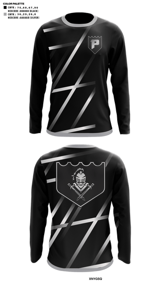 Long Sleeve Performance Shirt, Preston High School Cross Country, Cross Country, Teamtime, Team time, sublimation, custom sports apparel, team uniforms, spirit wear, spiritwear, sports uniforms, custom shirts, team store, custom team store, fundraiser sports, apparel fundraiser