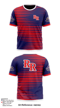 Rudder Middle School Football 89550259 Short Sleeve Performance Shirt - 41