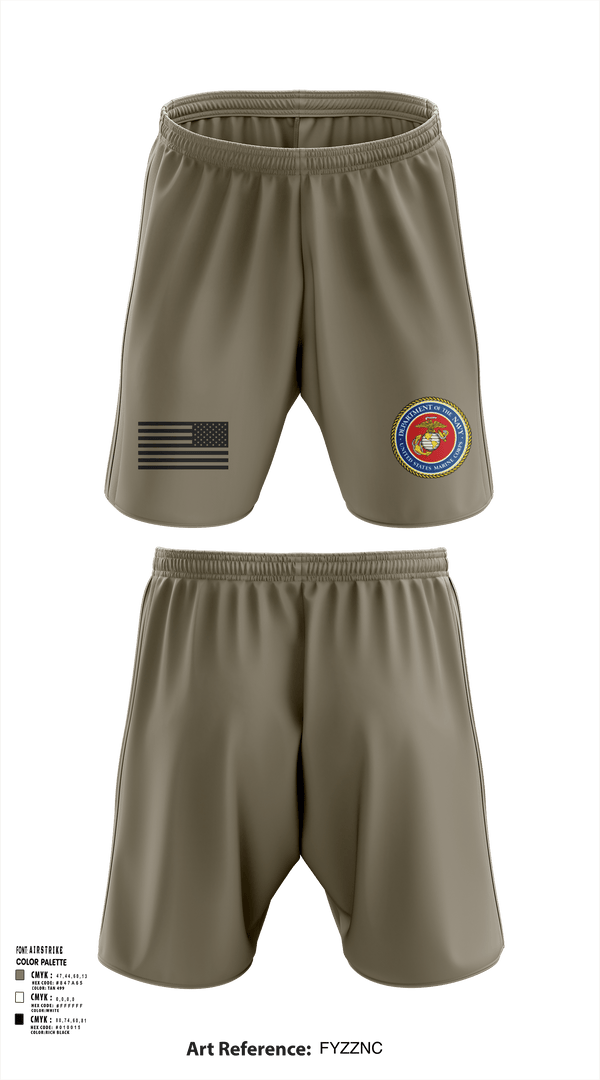 Athletic Shorts With Pockets, 189/34th unit, Marines, Teamtime, Team time, sublimation, custom sports apparel, team uniforms, spirit wear, spiritwear, sports uniforms, custom shirts, team store, custom team store, fundraiser sports, apparel fundraiser