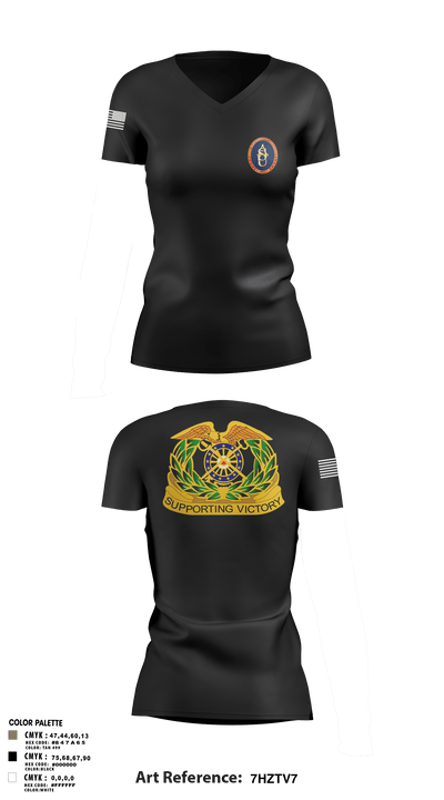 ALC 55179644 Women's Short Sleeve V-neck Shirt - 3