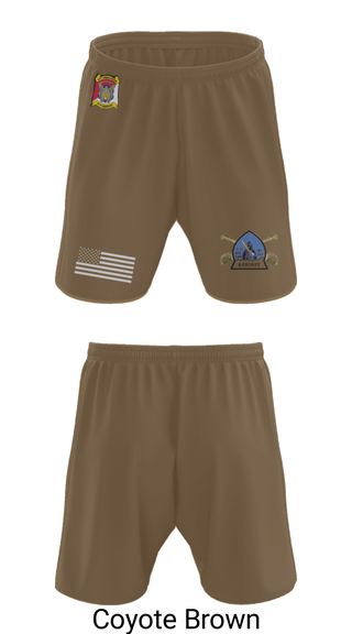 Athletic Shorts With Pockets, B Troop 2-17 Cav REGT, , Teamtime, Team time, sublimation, custom sports apparel, team uniforms, spirit wear, spiritwear, sports uniforms, custom shirts, team store, custom team store, fundraiser sports, apparel fundraiser