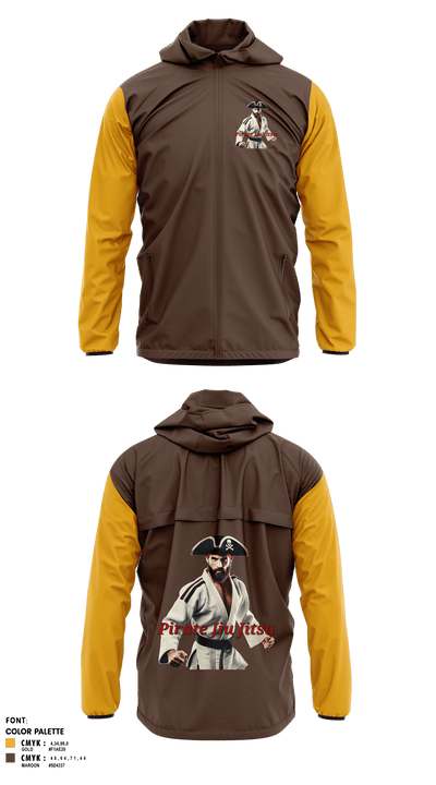 Pirate Jiu Jitsu 23329985 Windbreaker - 41