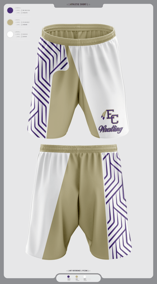 Athletic Shorts With Pockets, East Coweta High School Wrestling, Wrestling, Teamtime, Team time, sublimation, custom sports apparel, team uniforms, spirit wear, spiritwear, sports uniforms, custom shirts, team store, custom team store, fundraiser sports, apparel fundraiser