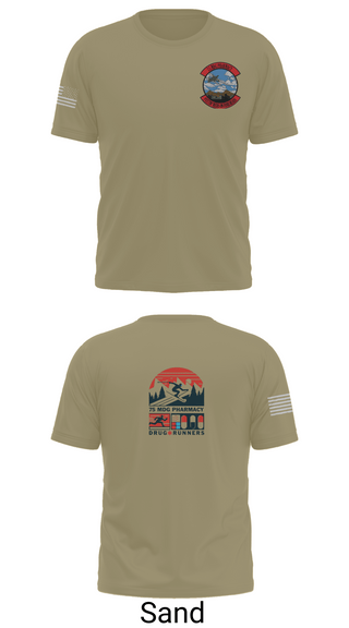 Old School Cotton Feel Shirt, 75 HCOS SGGD, Air Force, Teamtime, Team time, sublimation, custom sports apparel, team uniforms, spirit wear, spiritwear, sports uniforms, custom shirts, team store, custom team store, fundraiser sports, apparel fundraiser
