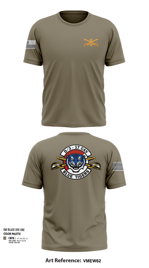 Short Sleeve Performance Shirt, Delta Troop 3-17 CAV, , Teamtime, Team time, sublimation, custom sports apparel, team uniforms, spirit wear, spiritwear, sports uniforms, custom shirts, team store, custom team store, fundraiser sports, apparel fundraiser