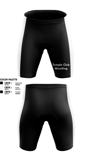 Mens Compression Shorts, Temple Wrestling Club, Wrestling, Teamtime, Team time, sublimation, custom sports apparel, team uniforms, spirit wear, spiritwear, sports uniforms, custom shirts, team store, custom team store, fundraiser sports, apparel fundraiser