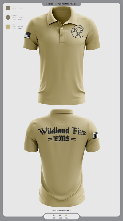 Knight Fire 43199468 Short Sleeve Performance Polo - 4