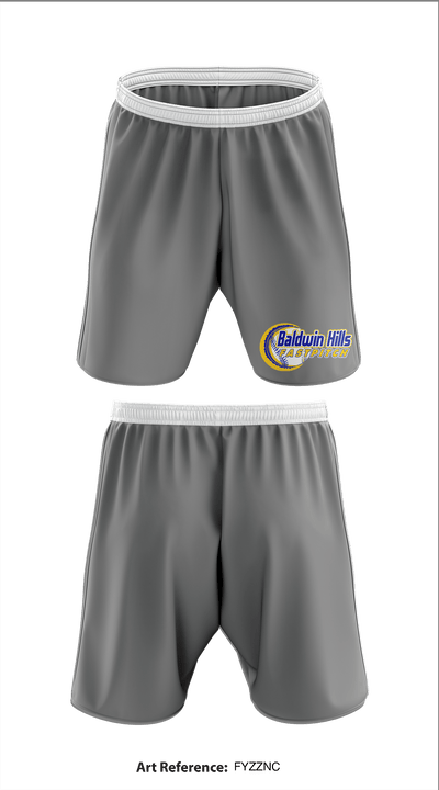 BALDWIN HILLS Softball 1733077 Athletic Shorts With Pockets - 5