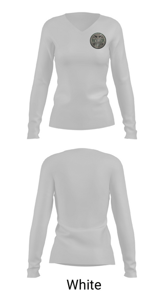 Women's Long Sleeve Vneck Shirt, Roger Up, , Teamtime, Team time, sublimation, custom sports apparel, team uniforms, spirit wear, spiritwear, sports uniforms, custom shirts, team store, custom team store, fundraiser sports, apparel fundraiser