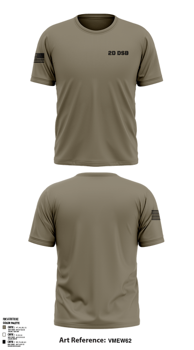 2d dsb 48346741 Old School Cotton Feel Shirt - 2