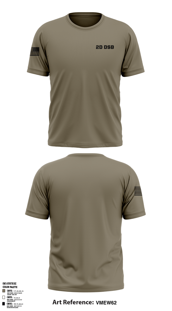 2d dsb 48346741 Old School Cotton Feel Shirt - 2