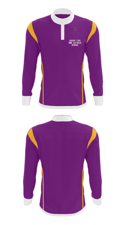 Christ The King Catholic School 22240704 Quarter Zip Jacket - 38