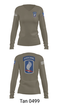 Sky Soldiers 34003392 Women's Long Sleeve V-neck Shirt - 77