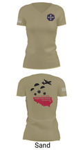 909th HR Company 6800651 Women's Short Sleeve V-neck Shirt - 88