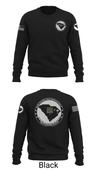 Crew Neck Sweatshirt, Bravo 3, National Guard, Teamtime, Team time, sublimation, custom sports apparel, team uniforms, spirit wear, spiritwear, sports uniforms, custom shirts, team store, custom team store, fundraiser sports, apparel fundraiser
