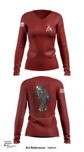 2-5 CAV Snipers 24011849 Women's Long Sleeve V-neck Shirt - 116