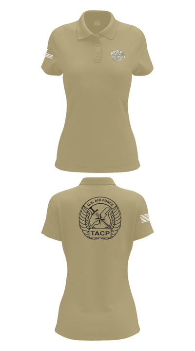 18th Air Support Operations Group 80875786 Women's Short Sleeve Performance Polo  - 95