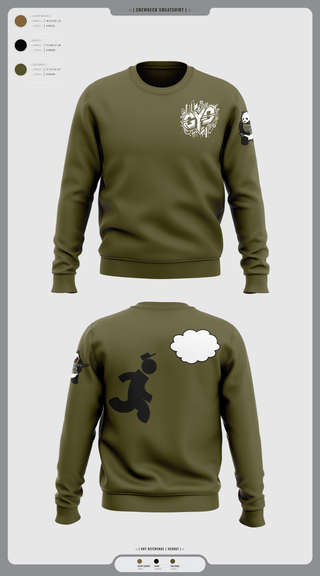 Crew Neck Sweatshirt, CYD Inc, , Teamtime, Team time, sublimation, custom sports apparel, team uniforms, spirit wear, spiritwear, sports uniforms, custom shirts, team store, custom team store, fundraiser sports, apparel fundraiser